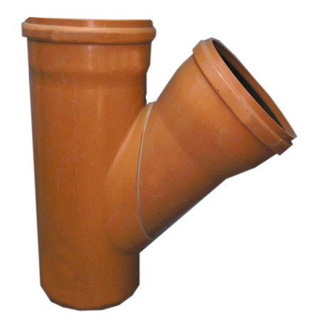 PVC trišakis lauko d300/45