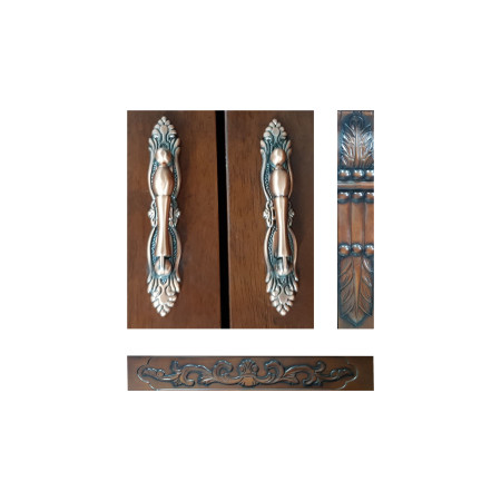 Vonios kambario baldai 8158B su veidrodžiu