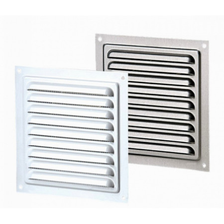 Metalinių grotelių su tinkleliu 125x125