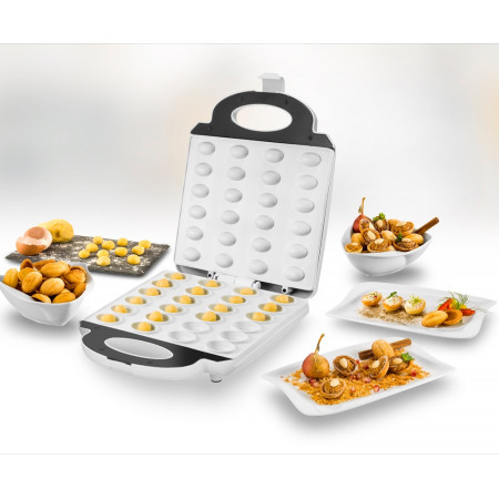 Unold 48360 vaflinė 24 vafliai 1400 W Nerūdijančiojo plieno, Balta