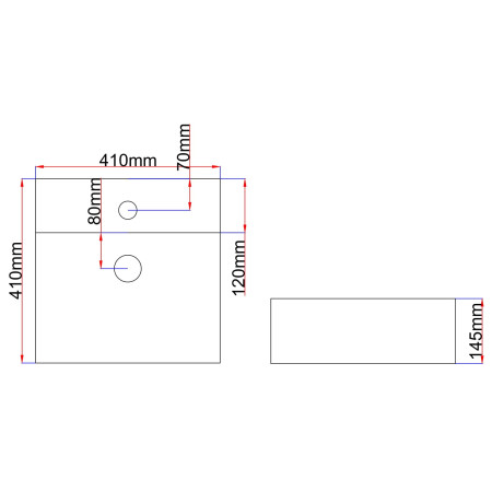 Keramikinis praustuvas 8079A