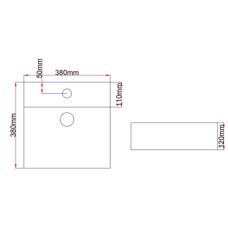 Keramikinis praustuvas 8079B