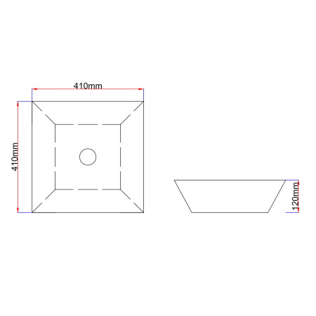 Keramikinis praustuvas 8065