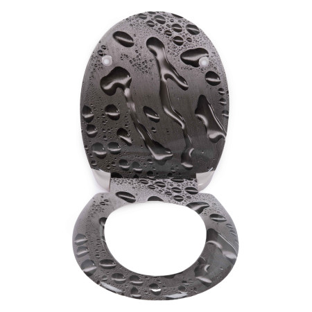 Klozeto dangtis DU12 lėtas drops