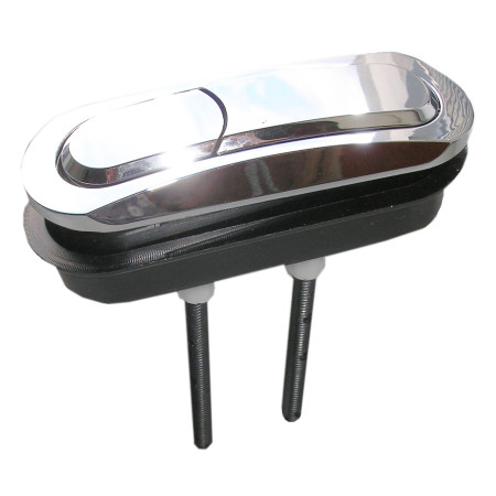 Dvigubas mygtukas chrom