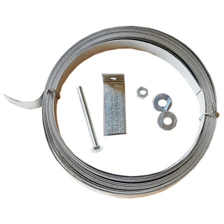 Metalinis juosta polikarbonato tvirtinimui 6 m