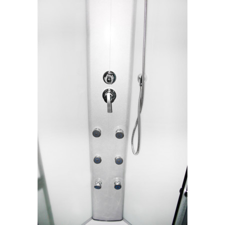 Masažinė dušo kabina R8602 80x80 pilka