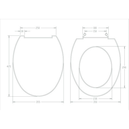 Klozeto dangtis MA-010A