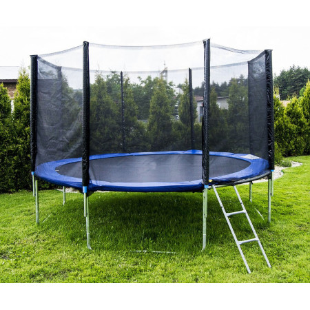 8FT batutas Sports Jump (244 cm) su tinklu ir kopėtėlėmis