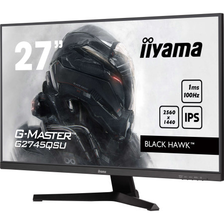 iiyama G-MASTER G2745QSU-B2 kompiuterio monitorius 27" Wide Quad HD LED