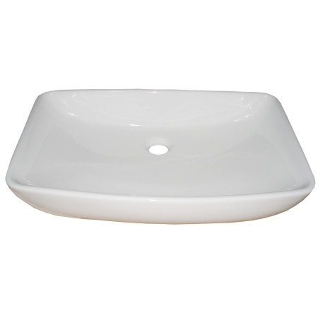 Keramikinis praustuvas 8259 be skylės maišytuvui