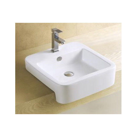 Keramikinis praustuvas 8247 su skyle maišytuvui