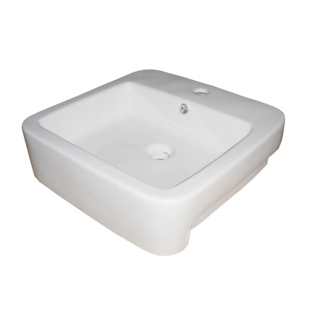 Keramikinis praustuvas 8247 su skyle maišytuvui