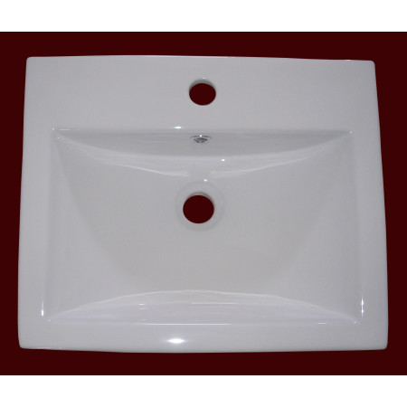 Keramikinis praustuvas 8180 su skyle maišytuvui