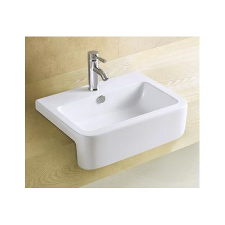 Keramikinis praustuvas 8169 su skyle maišytuvui