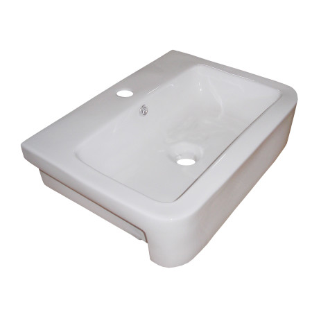 Keramikinis praustuvas 8169 su skyle maišytuvui