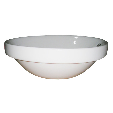 Keramikinis praustuvas be skylės maišytuvui