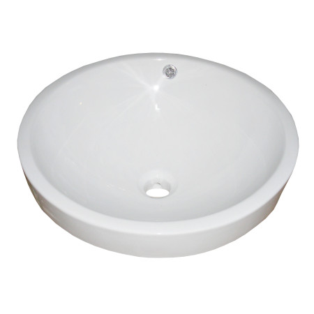 Keramikinis praustuvas be skylės maišytuvui