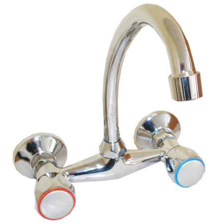 Dviejų rankenėlių sieninis maišytuvas 51506