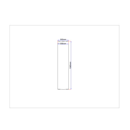 Dušo kabinos šoninis stiklas lenktas 305x1365 skaidrus 4.16.