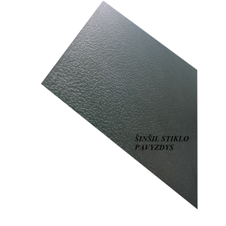 Dušo kabinos šoninis stiklas tiesus 335x1510 mm šinšil