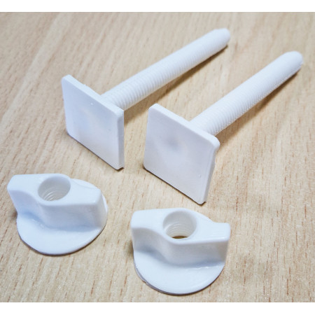 Varžtai klozeto dangčio