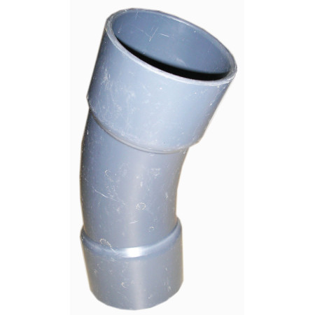 PVC klijuojama alkūnė 110/30