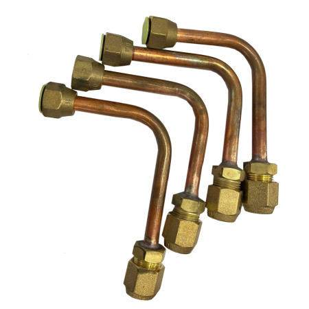 Varinis vamzdelis kampu su jungtimi