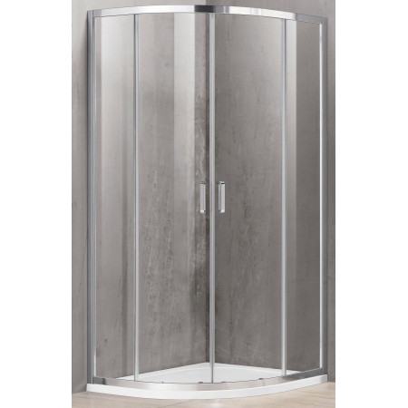 Dušo kabina A2142 100x100 skaidri be pado