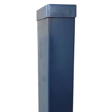 Pilkas tvoros stulpas 40x60x2000 (Ral7016)