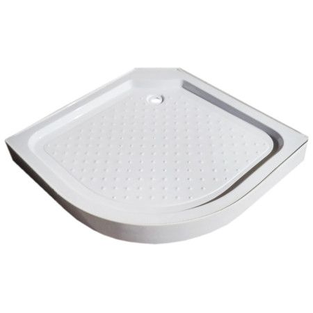 Žemas apvalus padas dušo kabinai 100x100