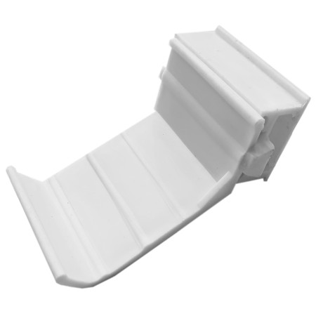 Plastikinis laikiklis dušo pado apdailai