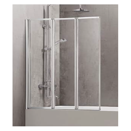 Sienelė vonios C6433 80x150 skaidri