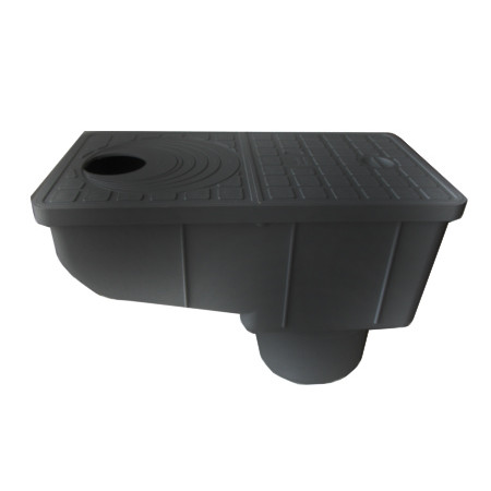 Trapas K. lietaus vand. universalus juodas