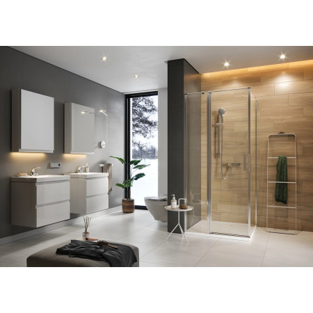 Vonios kambario spintelė su praustuvu Cersanit 977 MODUO 60 balta