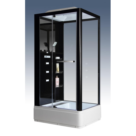 Masažinė dušo kabina SO124-3A kairė 80x100