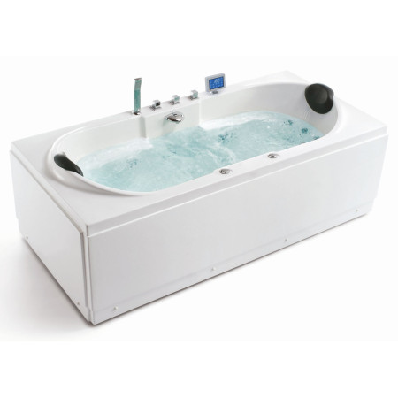 Masažinė vonia RAVEL EU-024-1B su vandens ir oro masažu, vandens šildytuvu