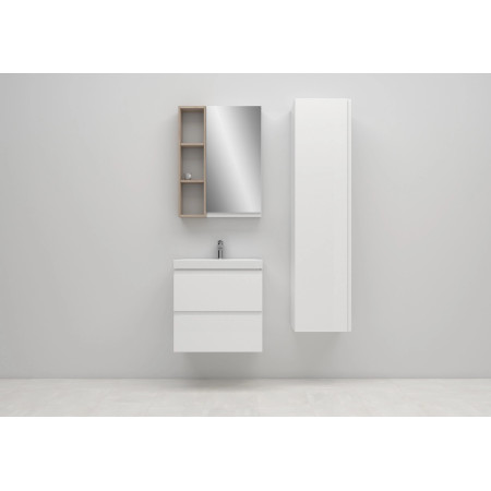 Vonios kambario spintelė su praustuvu Cersanit 975 MODUO 80 balta