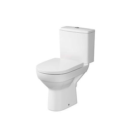 Klozetas Cersanit Compact 601 CITY NEW 010 su lėtu dangčiu