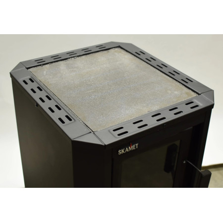 Krosnelė-viryklė Skamet C-120 GL su stiklu