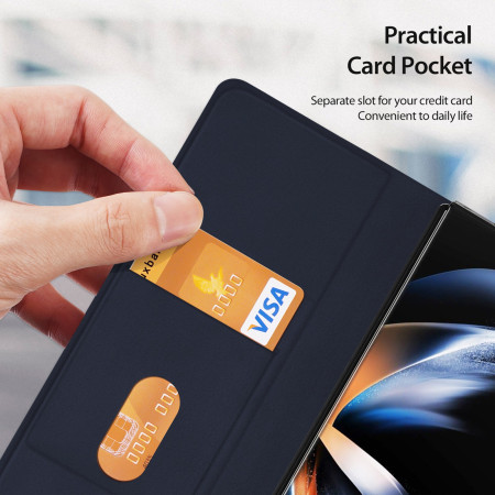 Dux Ducis Bril dėklas Samsung F946 Z Fold5 5G rožinis