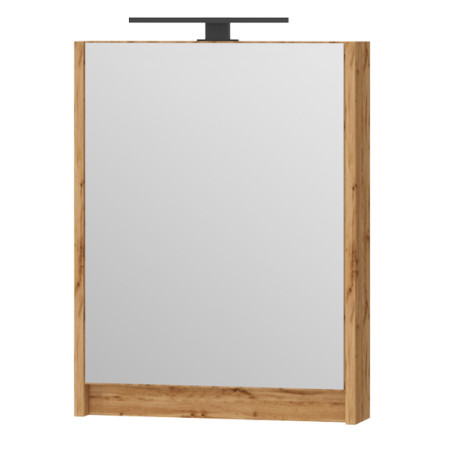 Spintelė LEOMC-50 su veidrodžiu ruda matinė pakabinama