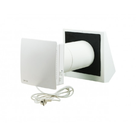 Ventiliatorius Twinfresh Comfo RA1-50-0 V.3 su šilumokaičiu, jungimo