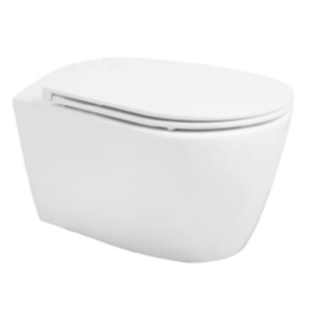Klozetas pakabinamas TWH1088 RIMLESS