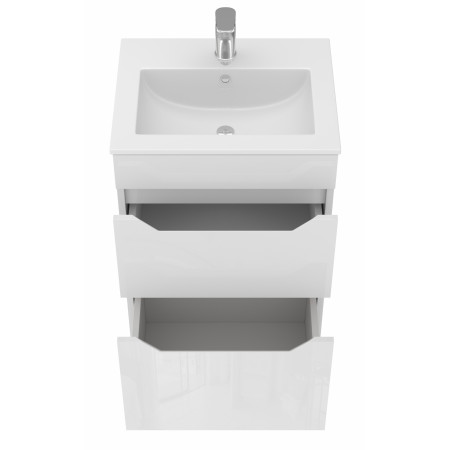 Vonios spintelė su praustuvu NEO-60 balta