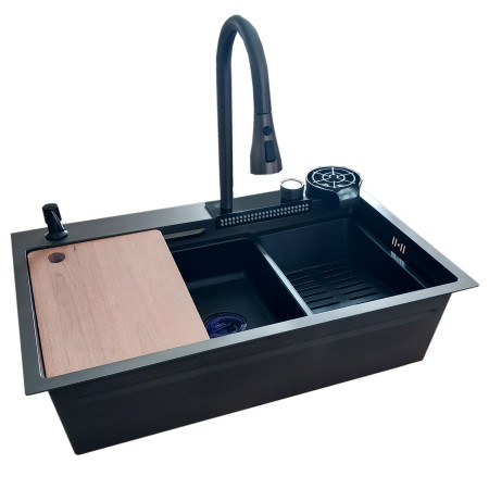 Nerūdijančio plieno plautuvė 9954 (virtuvės plautuvės komplektas)