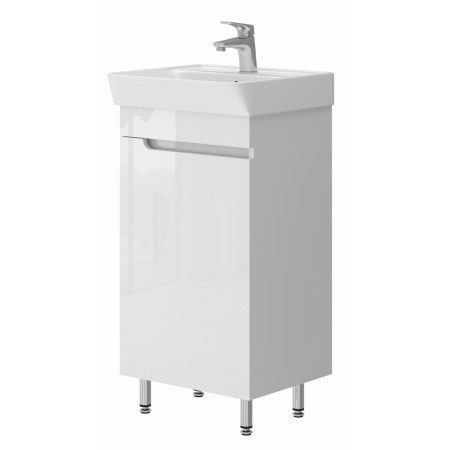 Vonios kambario spintelė su praustuvu OZON OZ-45 balta