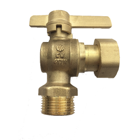 Ventilis kampinis 1/2x3/4 v/iš 146210 ARCO su laisva varžle