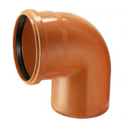 Lietaus nuotekų alkūnė PVC d250/90  92259