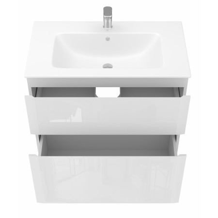 Vonios kambario spintelė su praustuvu Ester ES-80 balta